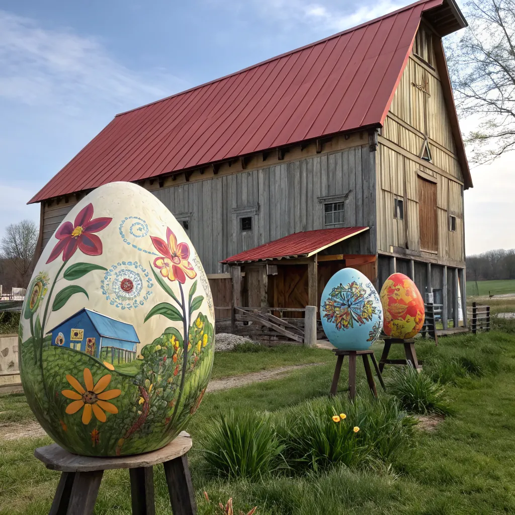 Egg Painting Barn